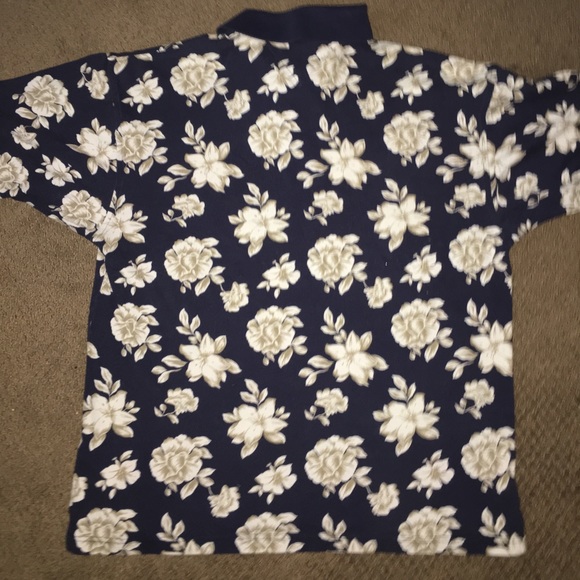 Tommy Hilfiger floral print polo - Picture 4 of 4